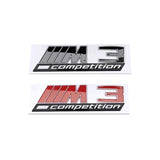 BMW M1 M2 M4 M3 M5 M6 M7 M8 Competition  Car Front Grille Emblem Rear Stickers