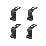 Honda Carbon Fiber Car Seat Back Hooks Storage Holders