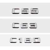 Mercedes Benz C32 C36 C43 C55 C63 C180 C200 C220 C230 Car Rear Stickers Badge Enblem