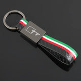 Audi TT Logo Leather Car Keychain Keyring Pendant