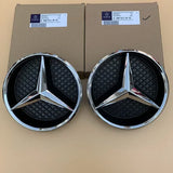 Car Front Grille Emblem Badge for Mercedes Benz GLA CLA Series GLA180 GLA45 GLA200 CLA200 CLA220