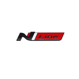 Hyundai N LINE Logo Metal Car Rear Sticker Trunk Emblem Badge Decal
