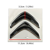 Citroen Logo ABS Car Rear Emblem Trunk Badge Sticker