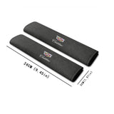 2pcs Cadillac Car Safety Belt Cover Shoulder Protective Pads