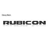 Jeep Rubicon Metal Car Rear Sticker Auto Body Side Emblem Badge