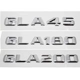 Mercedes Benz GLA45 GLA180 GLA200 GLA220 GLA250 GLA260 GLA320 Car Rear Stickers Enblem Badge