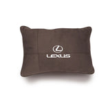 For Lexus Car Comfort Suede Neck Care Waist Pillow Interior Accessories