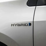 Car Trunk Front Grille Badge Emblem Sticker for Toyota HYBRID Reiz RAV4 Aygo Avensis Auto Whole Body Decal Exterior Accessories