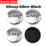 4pcs 83mm Car Wheel Center Hub Cap Auto Rim Covers for Yukon Savana Terrain Acadia Canyon Envoy Safari Exterior Accessories