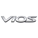 Car Rear Tail Trunk Emblem Sticker for Toyota VIOS Letter Decal Modified Badge Exterior Decoration Atuo Accessories