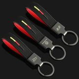 For Volkswagen VW R Lavida Golf MK7.5 T-ROC T-CROSS Jetta Polo MAGOTAN B6 B7 B8 Caddy Car Logo Keyring Metal Key Chains Holder Pendant