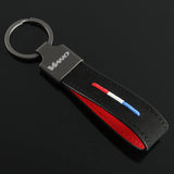 Mercedes Benz VIANO Logo Suede Car Keyring Pendant