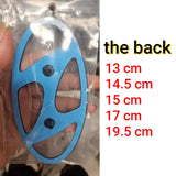 11.5cm/13cm/14.5cm/15cm/17cm/19.5cm Hyundai ABS Car Front Hood Emblem Badge Rear Sticker Decal