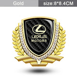 Lexus Metal Diamond Car Rear Sticker Auto Window Emblem Badge Decal