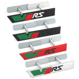 Skoda VRS Logo Metal Car Front Grille Emblem Badge Rear Sticker Decal
