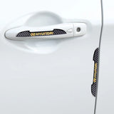 6pcs/set Hyundai Carbon Fiber Car Door Anti-Scratch Sticker Door Side Protection Bumper Strips