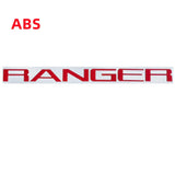 Ford Ranger ABS Car Rear Sticker Auto Trunk Emblem Badge Decal