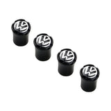 4pcs/set Volkswagen VW Logo Car Air Valve Stem Caps Auto Tyre Valve Covers