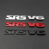 Car Trunk Badge Emblem Sticker for Toyota V6 RS5 Tundra Aygo Avensis Harrier Hiace Auto Whole Body Decal Exterior Accessories