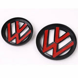 for Volkswagen VW Lavida POLO Bora Lamando Passat Magotan Golf Santana Car Logo Cover Front Grille Badge Rear Trunk Emblem Decal Accessories