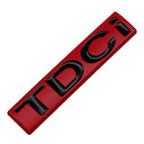 Ford TDCI Metal Car Side Emblem Badge Auto Trunk Sticker Decal