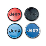 6cm Jeep ABS Car Steering Wheel Center Sticker Decal Emblem Badge