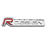 Volvo R Design Logo Metal Car Front Hood Grille Emblem Bagde Sticker Decal