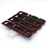 2PCS Ford F150 ABS Car Body Side Sticker Emblem Badge Decal