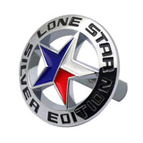 Jeep Lone Star Metal Car Front Grille Emblem Badge Auto Rear Sticker Decal
