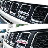 Jeep High Country Metal Car Body Fender Side Sticker Auto Front Grille Emblem Badge