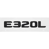 Mercedes Benz E200L E260L E300 E320L E320 E350L E350 E500 E550 ABS Car Rear Sticker Emblem Badge