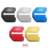4pcs/set Land Rover Stainless Steel Car Door Lock Cover Protection