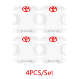 Toyota Car Door Bowl Handle Anti-collision Protective Stickers Scratches Film