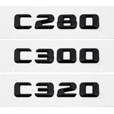 Mercedes Benz C240 C250 C260 C280 C300 C320 C350 C400 C500 Car Rear Stickers Decals Badge
