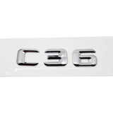 Mercedes Benz C32 C36 C43 C55 C63 C180 C200 C220 C230 Car Rear Stickers Badge Enblem