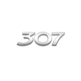 Peugeot 206 207 208 301 307 308 2008 3008 4008 5008 ABS Car Rear Sticker Trunk Letter Emblem Badge Decal