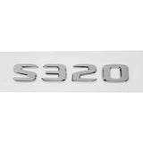 Mercedes Benz S55 S63 S200 S220 S250 S260 S300 S320 S350 ABS Car Rear Stickers Decal