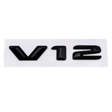 Mercedes Benz V12 Logo ABS Car Rear Sticker