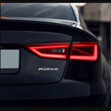 Hyundai KONA Metal Car Rear Sticker Trunk Emblem Badge Decal