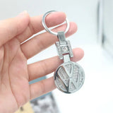 Volkswagen VW Car Logo Diamond Metal Keychain