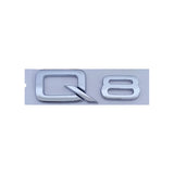 Audi Q3 Q5 Q7 Q8 Q2L Q5L ABS Car Rear Sticker Trunk Emblem Badge Decal
