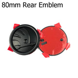 80mm 90mm ABS Skoda Car Front Hood Sticker Rear Emblem Badge Decal