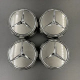 4pcs/set 75mm Mercedes Benz ABS Car Wheel Center Hub Caps Cover A0004000900