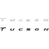 Hyundai Tucson Letter ABS Car Rear Sticker Decal Auto Front Hood Emblem Badge