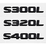 Mercedes Benz S300L S320L S400L S500L S600L Car Rear Emblem Badge Sticker