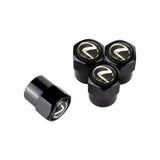 4pcs/set Lexus Car Air Valve Stem Cap Auto Tyre Valve Covers
