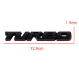 Car Trunk Front Grille Emblem Sticker for Toyota TURBO Avensis Orolla 4Runner Auris Rav4 Camry Auto Decal Exterior Accessories