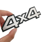 Jeep 4x4 4WD Logo Alloy Car Body Side Sticker Decal Trunk Emblem Badge