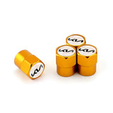 4pcs/set KIA Car Air Valve Stem Cap Auto Tyre Valve Covers