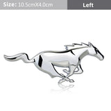 Ford Mustang Logo Metal Car Rear Sticker Decal Auto Body Fender Side Emblem Badge